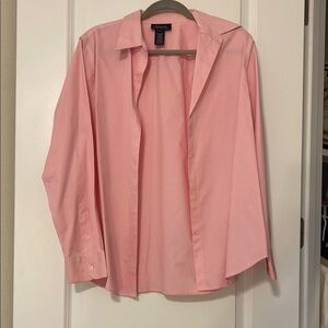 Jones New York Pink Button Down Shirt